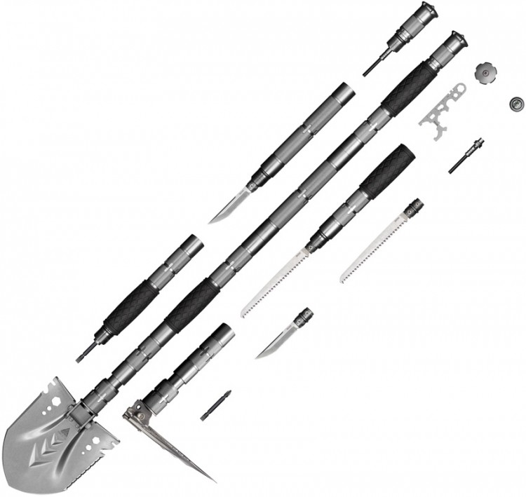 SRM Knives Multi-Purpose Shovel Silver