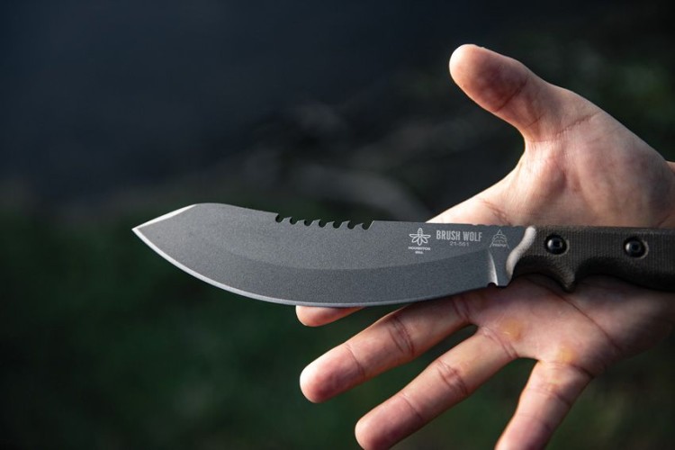 Нож TOPS Brush Wolf Fixed Blade