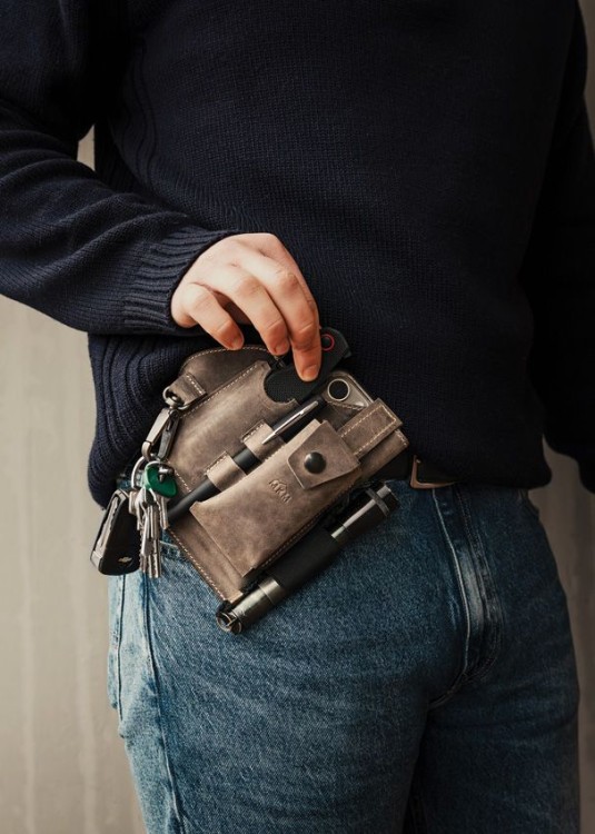 MKM-Maniago Belt Organizer | Gray