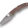 Spyderco Native Chief Lightweight | CPM 15V | Brown FRN Sprint Run