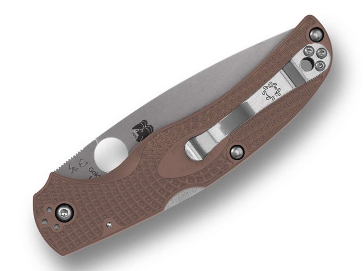 Spyderco Native Chief Lightweight | CPM 15V | Brown FRN Sprint Run