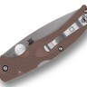 Spyderco Native Chief Lightweight | CPM 15V | Brown FRN Sprint Run