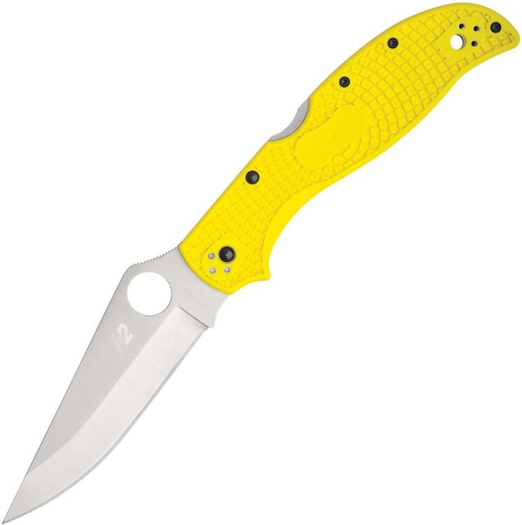 Складной нож Spyderco Stretch 2 XL Lightweight Salt Yellow FRN