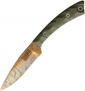 Dawson Knives Angler arizona copper olive drab