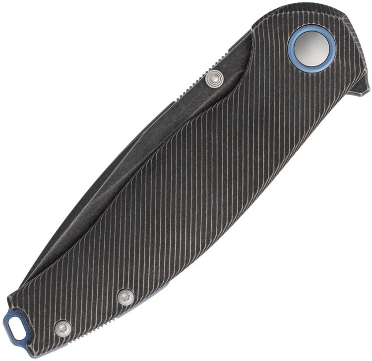 Cuchillo Cuchillo plegable | Navajas Viper Vale Linerlock | Black SW Titanium