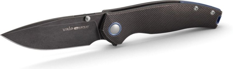 Cuchillo Cuchillo plegable | Navajas Viper Vale Linerlock | Black SW Titanium