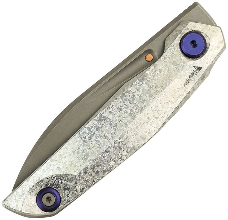 Складной нож Reate Knives VK Anub | Crystal Titanium