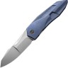 Taschenmesser We Knife Solid | CPM-20CV | Titanium Blue Taschenmesser We Knife Solid | CPM-20CV | Titanium Blue