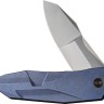 Taschenmesser We Knife Solid | CPM-20CV | Titanium Blue Taschenmesser We Knife Solid | CPM-20CV | Titanium Blue