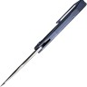 Taschenmesser We Knife Solid | CPM-20CV | Titanium Blue Taschenmesser We Knife Solid | CPM-20CV | Titanium Blue