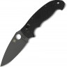 Складной нож Spyderco Manix 2 XL black C95GPBBK2