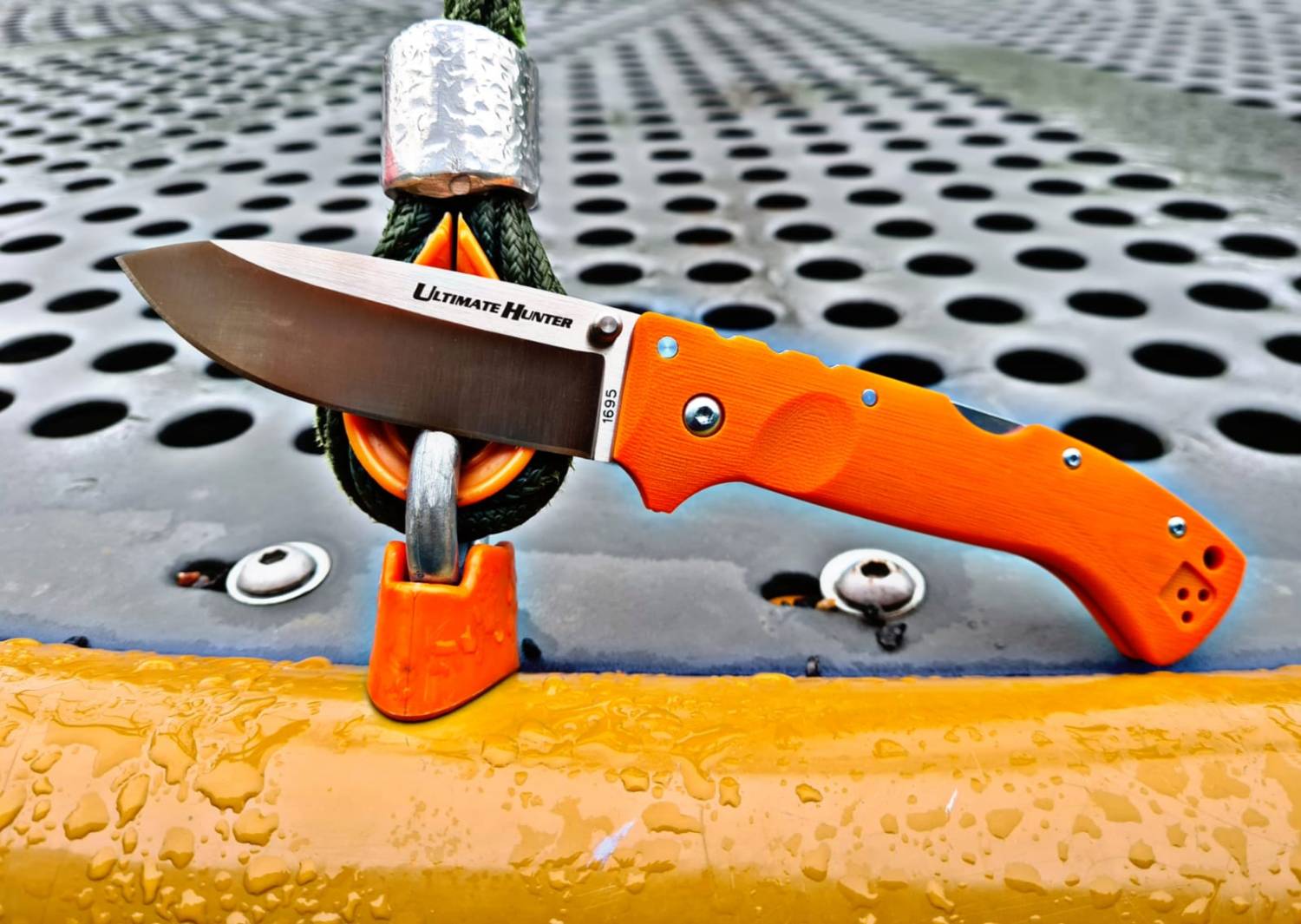 Cold Steel Ultimate Hunter Lockback Org folding knife 30URY | Salvos