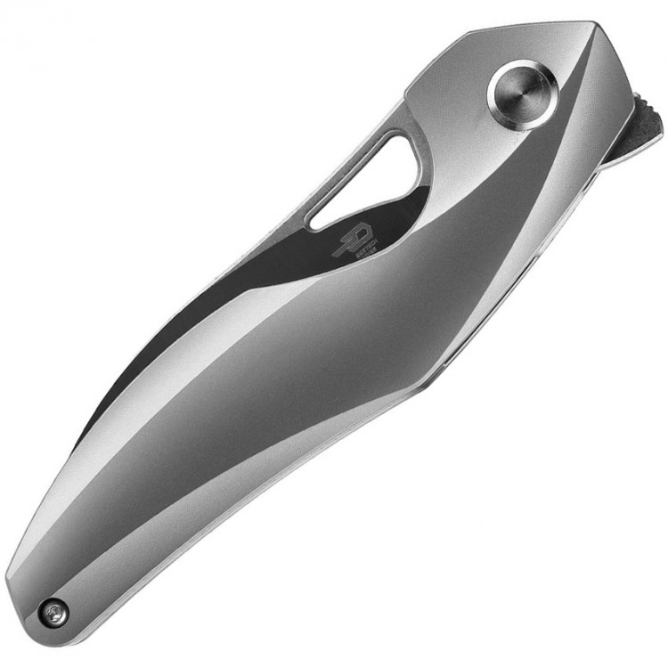 Bestech The Reticulan by Elijah Isham CPM S35VN, Gray  Bestech The Reticulan by Elijah Isham CPM S35VN, Gray