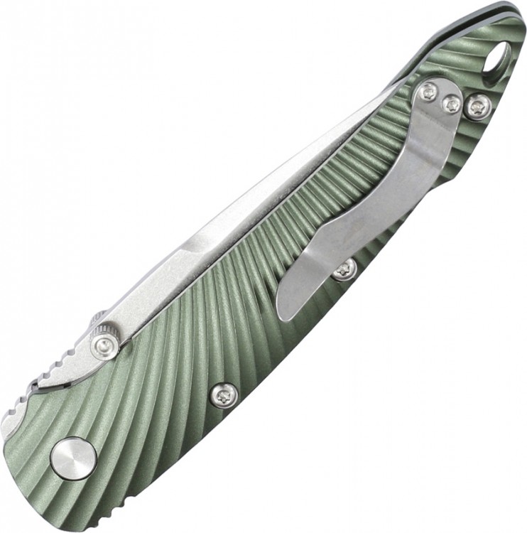Kizer Cutlery Aluminium Linerlock folding knife, green Kizer Cutlery Aluminium Linerlock folding knife, green