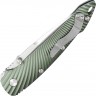 Kizer Cutlery Aluminium Linerlock folding knife, green