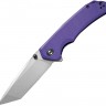 Складной нож CIVIVI Knives Brazen  D2 Stonewashed, Purple G10 Handles C2023A 