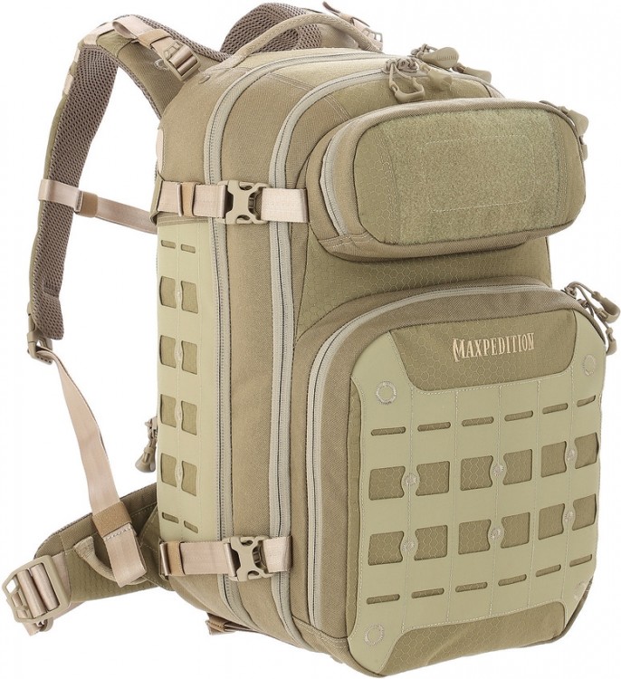Cuchillo Maxpedition AGR Riftblade CCW-Enabled backpack tan RBDTAN