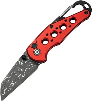 Taschenmesser CIVIVI Pragma Aluminum Red Damascus