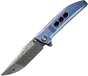 Cuchillo plegable | Navajas We Knife Ezinta | Damascus