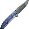 Cuchillo Cuchillo plegable | Navajas We Knife Ezinta | Damascus