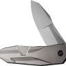 Складной нож We Knife Solid | Titanium | CPM-20CV