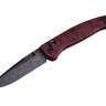 Cuchillo Cuchillo plegable | Navajas Hogue Mysto 3.4 Fire Redstone Richlite | MagnaCut