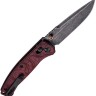 Cuchillo Cuchillo plegable | Navajas Hogue Mysto 3.4 Fire Redstone Richlite | MagnaCut