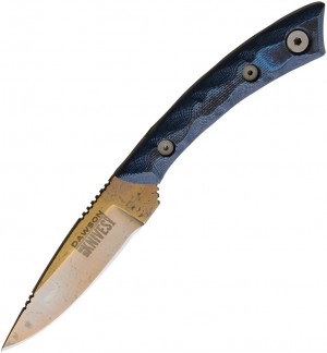 Dawson Knives Angler arizona copper blue