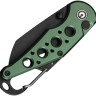 Cuchillo Cuchillo plegable | Navajas CIVIVI Pragma Aluminum, Green