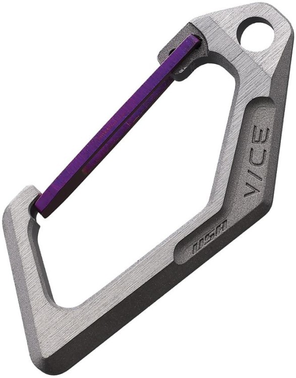 Karabiner KeyBar KeyVice | Carabiner Purple | Titanium