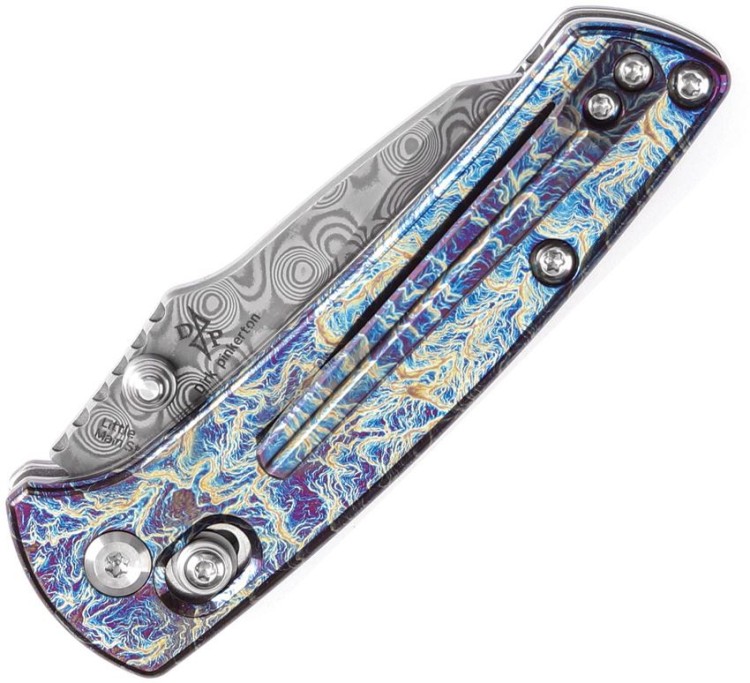 Cuchillo Cuchillo plegable | Navajas Kansept Knives | Little Main Street | Damascus