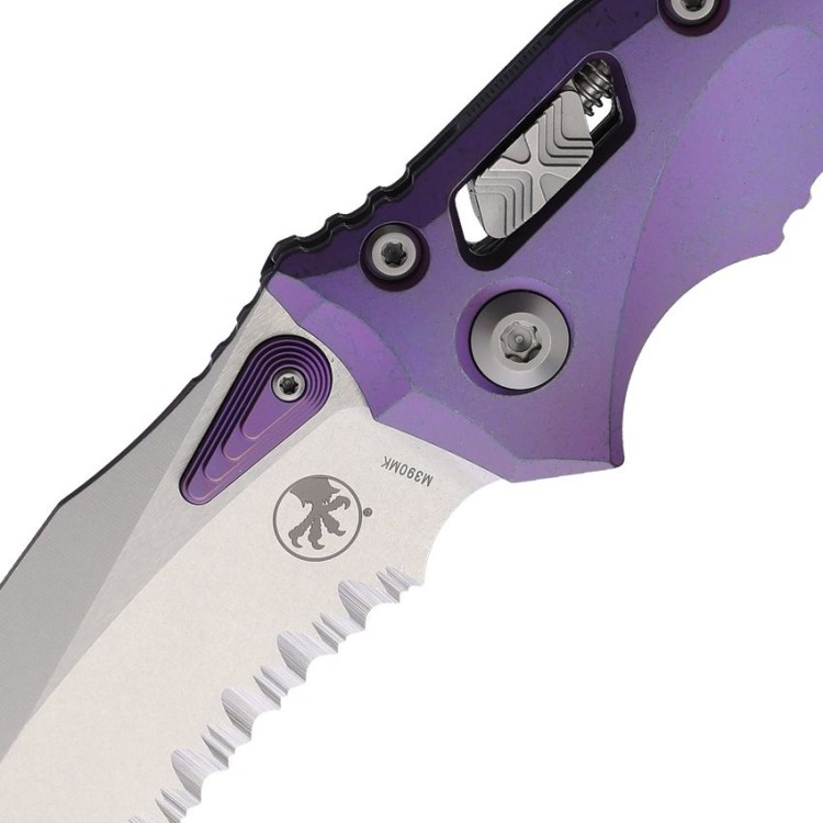 Cuchillo Cuchillo plegable | Navajas  Microtech Amphibian | PS Marfione | M390MK | Titanium 