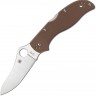 Складной нож Spyderco Stretch 2 Lockback Brown C90GBNPE2