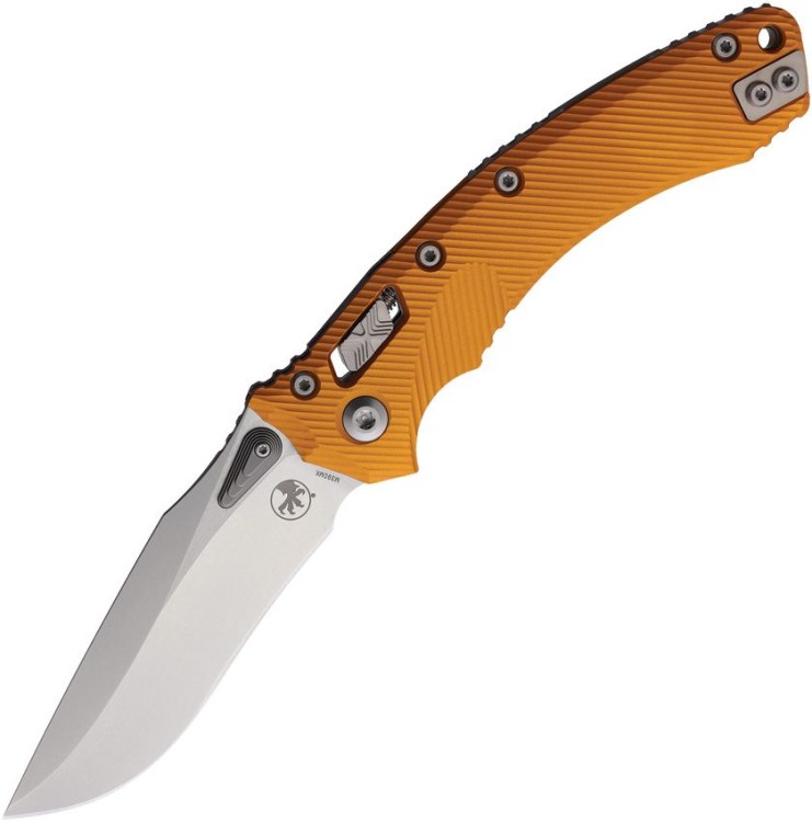 Cuchillo Cuchillo plegable | Navajas Microtech Amphibian | S/E Orange | M390MK