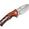 CIVIVI Vexron 14C28N | Milled Orange & Black G10