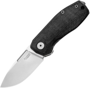 Cuchillo plegable | Navajas LionSteel Nano Titanium Micarta Black | MagnaCut | NA01 CVB 
