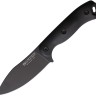 Feststehendes Messer Becker Nessmuk Fixed Blade Black