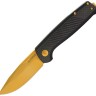 Taschenmesser SOG Terminus SJ LTE | Carbon / Gold 