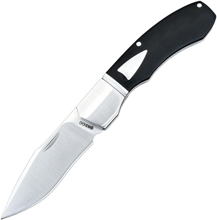 Складной нож Begg Knives Recurve | Slip Joint | Black G10