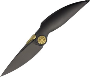 Cuchillo plegable | Navajas Rike Knife Predator P | Black DLC | M390 | Titanium