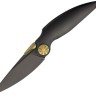 Cuchillo Cuchillo plegable | Navajas Rike Knife Predator P | Black DLC | M390 | Titanium