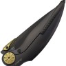 Cuchillo Cuchillo plegable | Navajas Rike Knife Predator P | Black DLC | M390 | Titanium