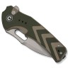 CIVIVI Vexron 14C28N | Milled Green & Tan G10 Stonewash
