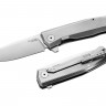 Складной нож Lionsteel MYTO Titanium серый MT01GY