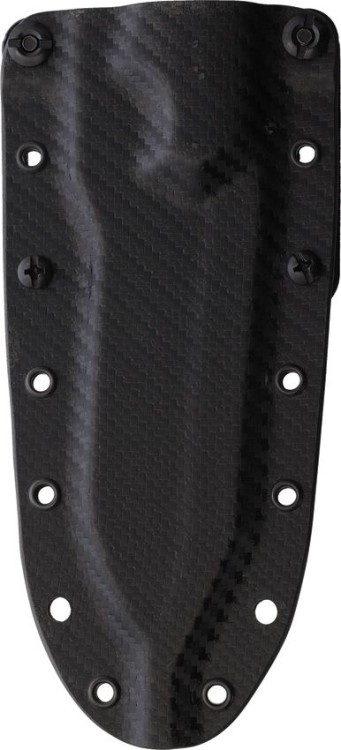 Feststehendes Messer Dawson Knives Shepherd Fixed Blade, Red