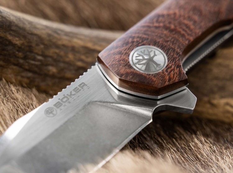 Cuchillo Cuchillo plegable | Navajas Böker Arbolito | Heroína Wood Cuchillo Cuchillo plegable | Navajas Böker Arbolito | Heroína Wood