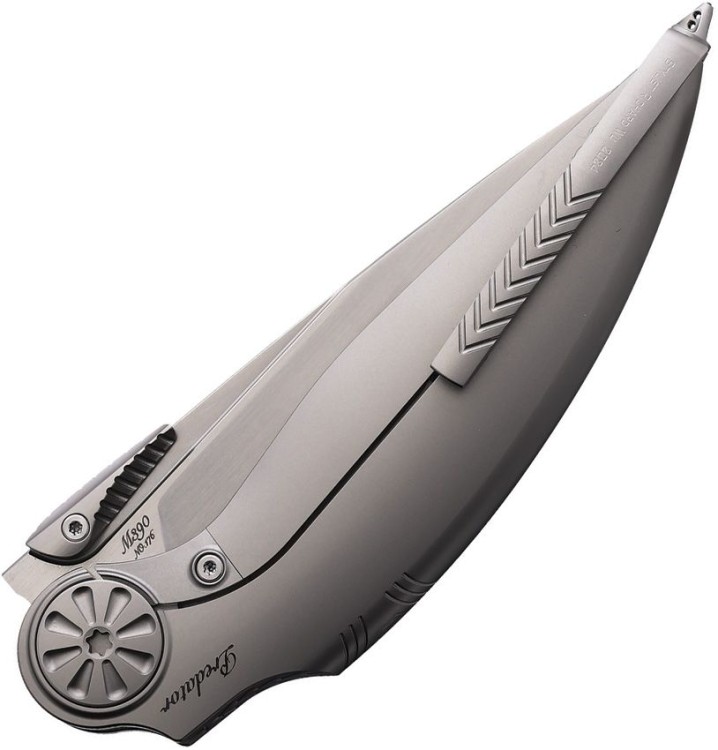 Складной нож Rike Knife Predator P | M390 | Titanium