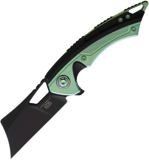 Cuchillo plegable | Navajas EOS Mini Nautilus | Black/Green