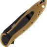 Cuchillo Cuchillo plegable | Navajas Kershaw Leek | Gold/Black 