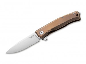 Lionsteel MYTO Titanium folding knife bronze MT01BR
